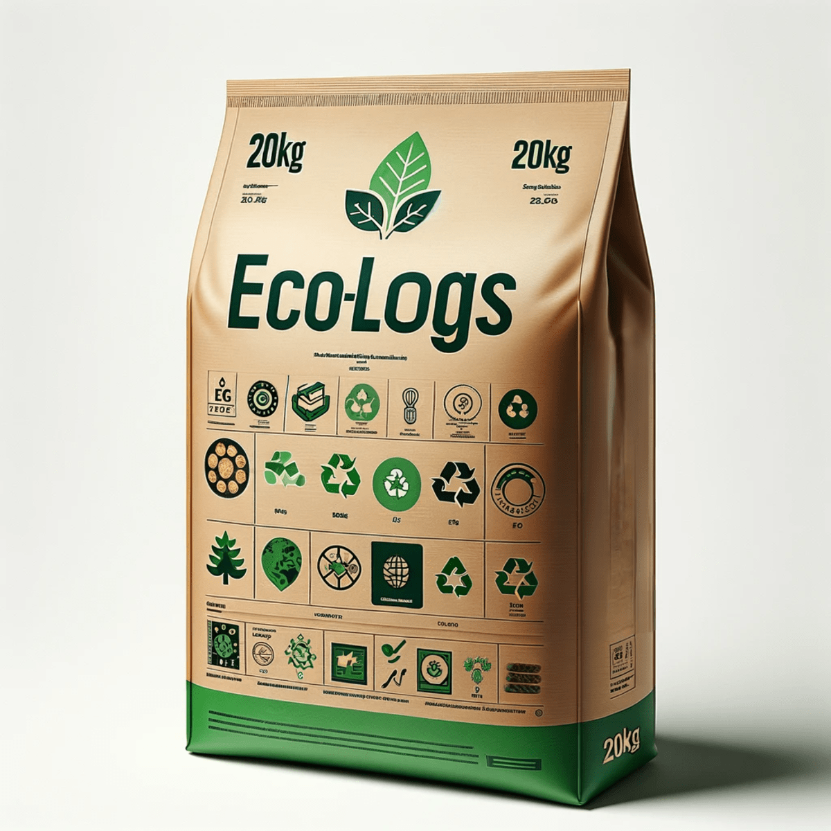 Eco Fire and Braai 20Kg Bag Eco-Logs
