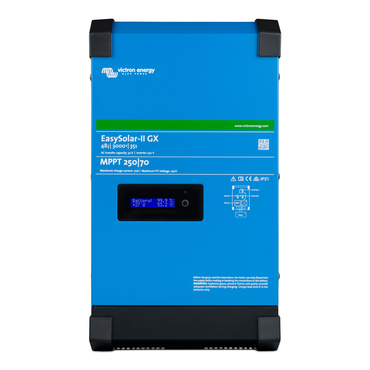 フォロー割　isoyama2000 Victron EasySolar II GX 3kVA 2.4kW 24V-48V Inverter-Charger-MPPT