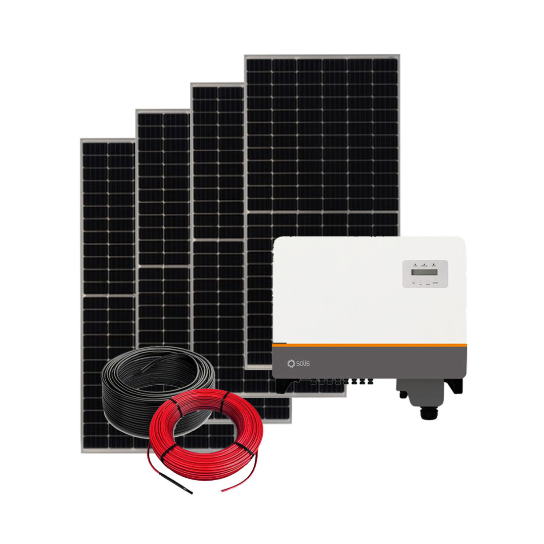 Solis 40.0Kw Dual Mppt 3-Phase Grid Tied Solar Kit