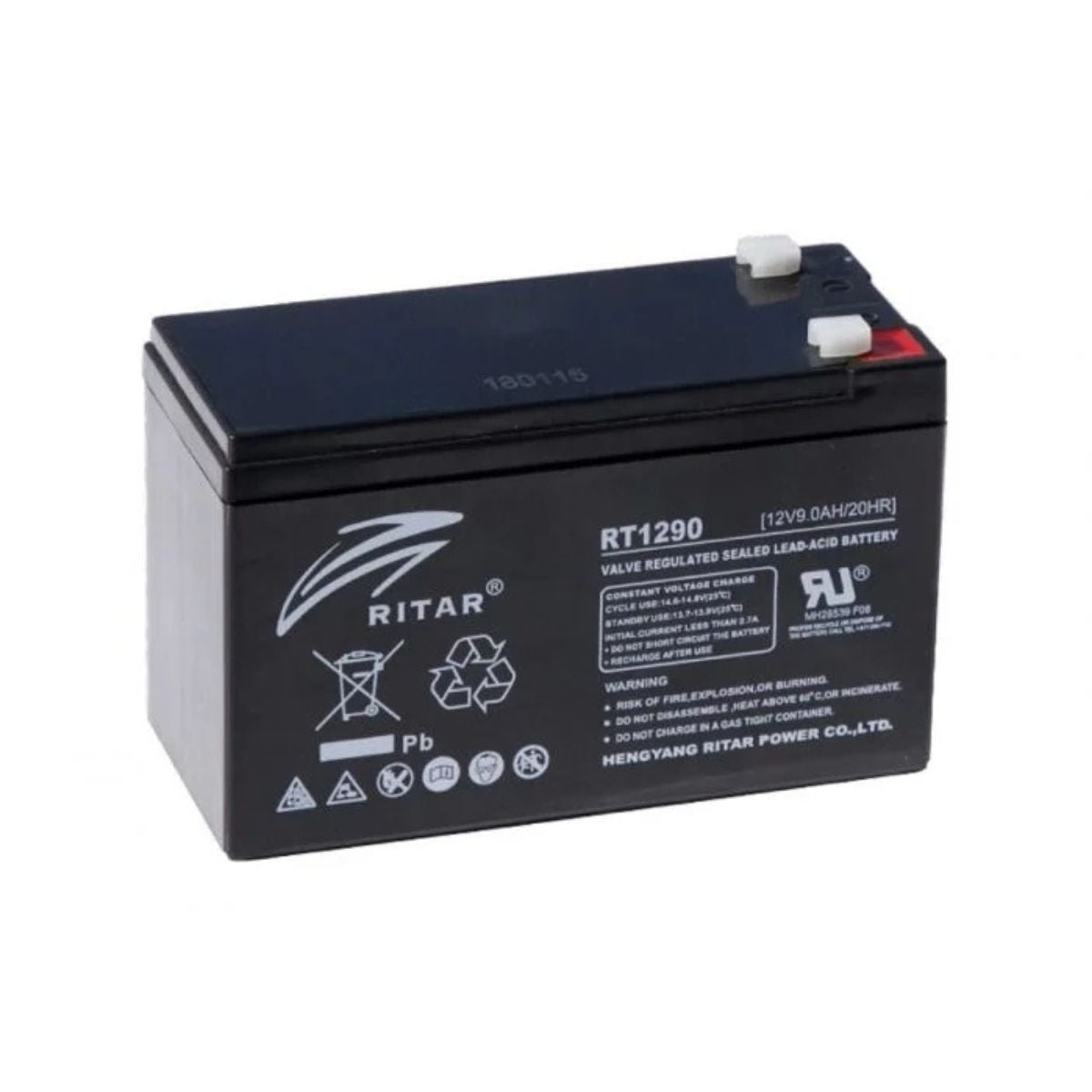 Ritar 9Ah 12V AGM Battery - Sustainable.co.za
