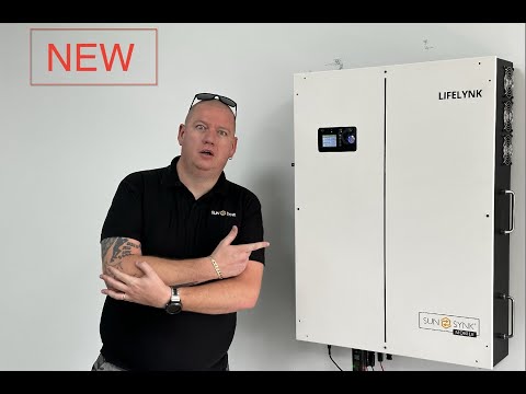 Sunsynk Powerlynk X 3.6kW Inverter 3.84kWh LiFePO4 Battery Pack