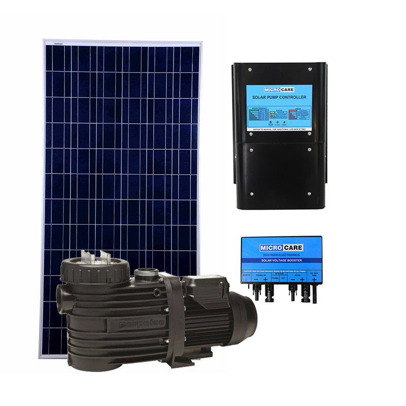 Badu Solar 0.75kW Pool/Koi Pump Kit - Sustainable.co.za