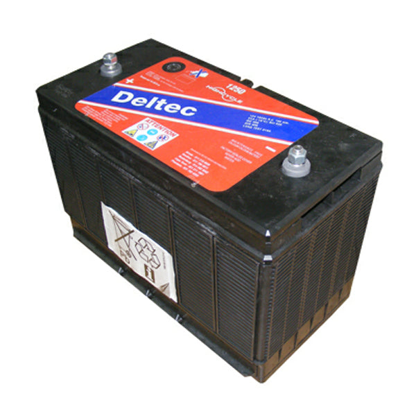 Deltec BD-1250P105 105Ah 12V Stud Terminal Lead Calcium Battery - Sustainable.co.za