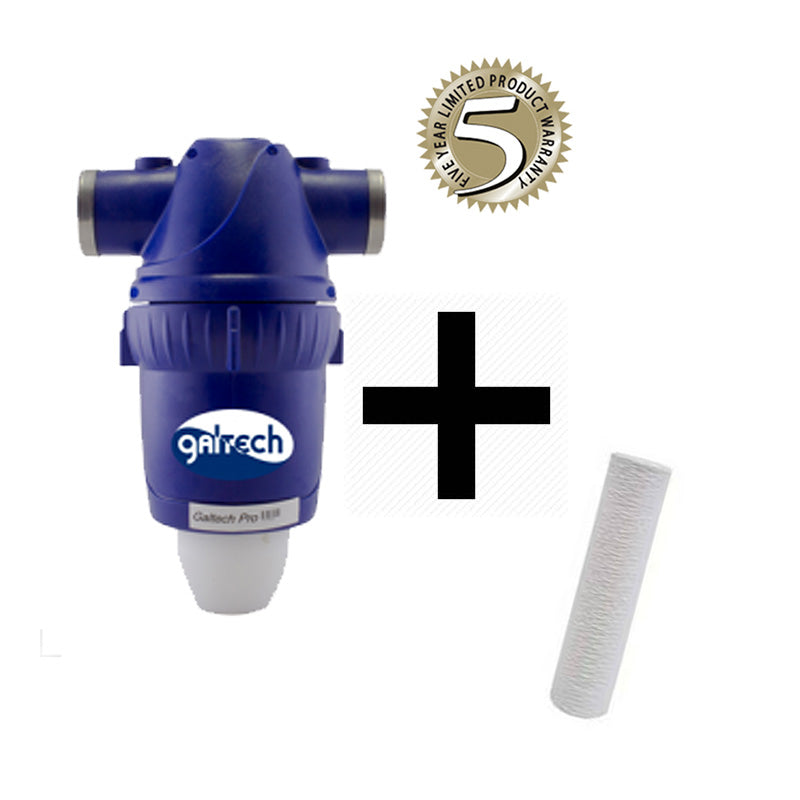 Galtech Pro Water Filtration System + Free Filter