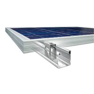 ARaymond 1.5mm / 6m Solar Snap Aluminium Mounting Rail
