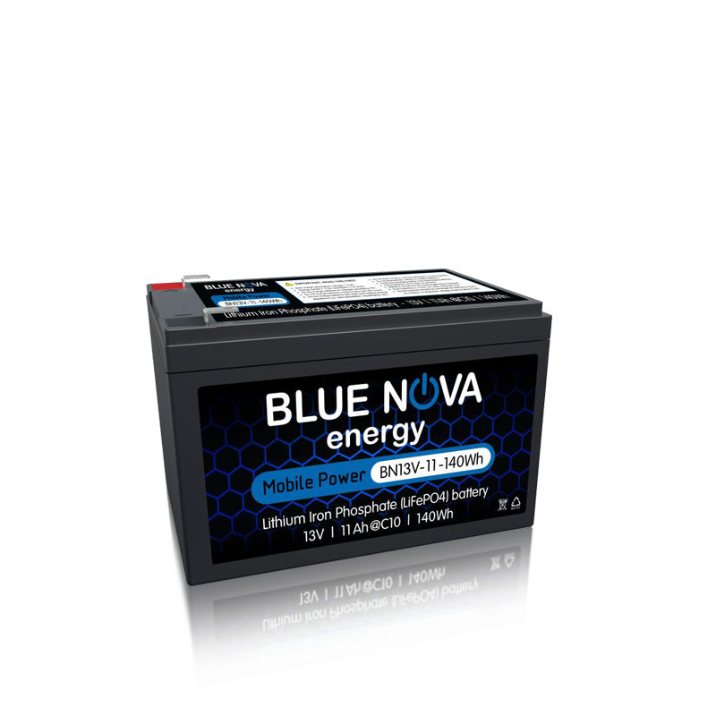 BlueNova BN13V-11-140Wh MPS LiFePO4 Battery - Sustainable.co.za
