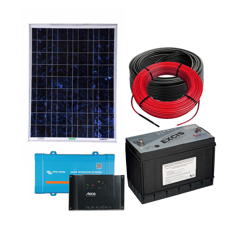 Sustainable.co.za Solar Power Kit Four 400Wh - Sustainable.co.za