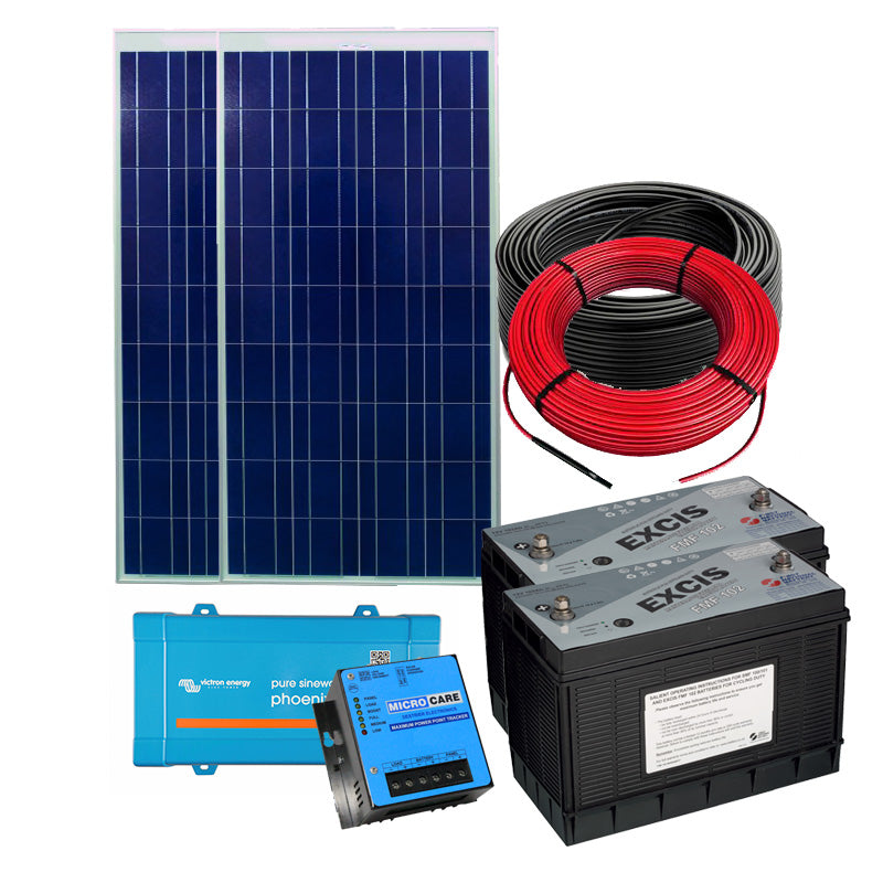 Sustainable.co.za Solar Power Kit Nine 2kWh - Sustainable.co.za