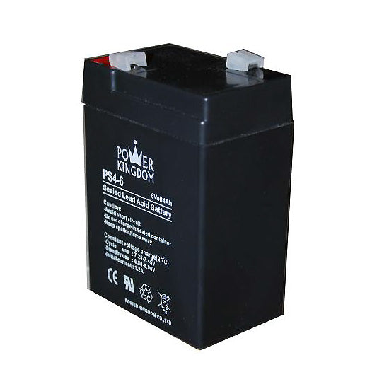 thumbnail image 2 of Power Kingdom PS4-12 Sealed Lead Acid - AGM - VRLA Replacement Battery 2 of 13
