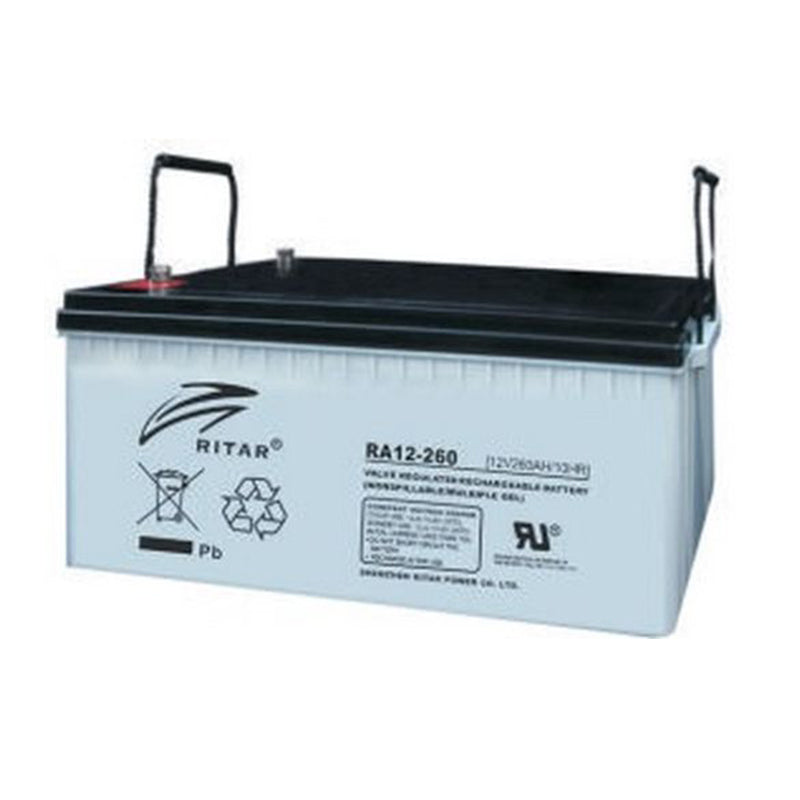 Ritar 260Ah 12V AGM Battery - Sustainable.co.za