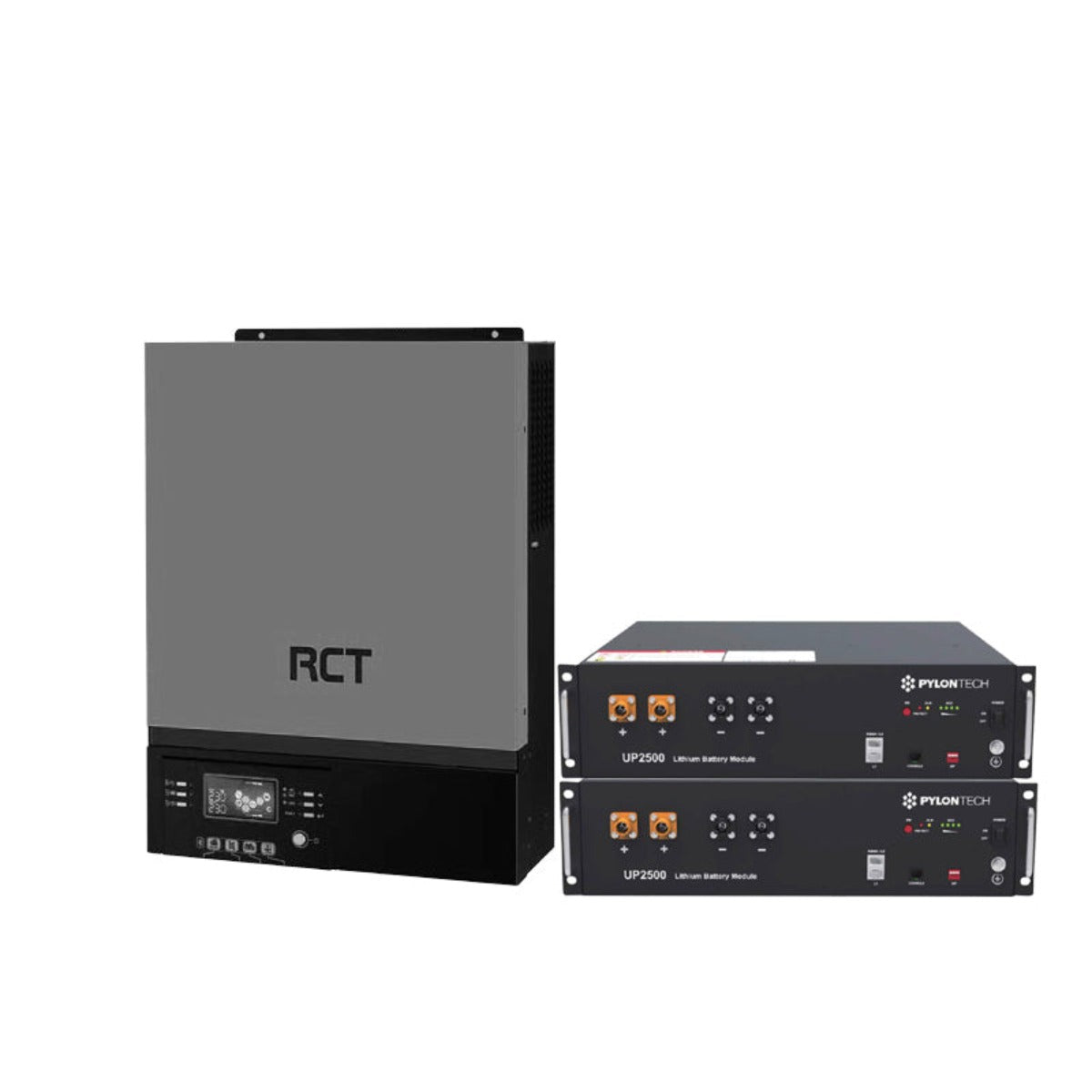 RCT 3kVA 3kW 5.6kWh 24V Lithium Back-Up Kit - Sustainable.co.za