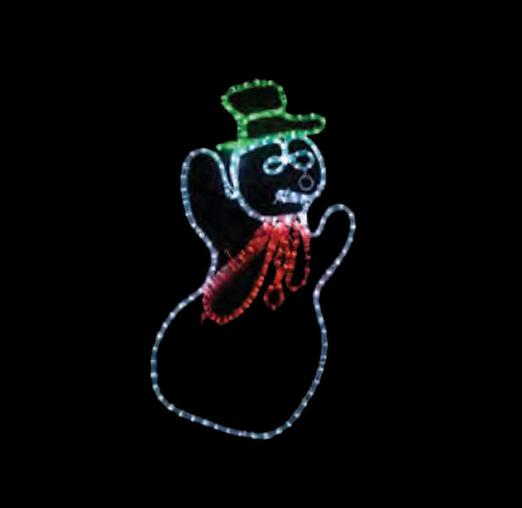 Magic LED Snowman Waving - Static LED Light - Sustainable.co.za