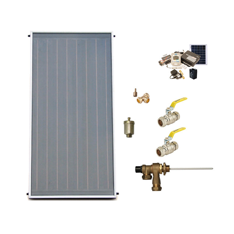 150L Vertical Flat Plate Conversion Solar Water Heating System - Sustainable.co.za