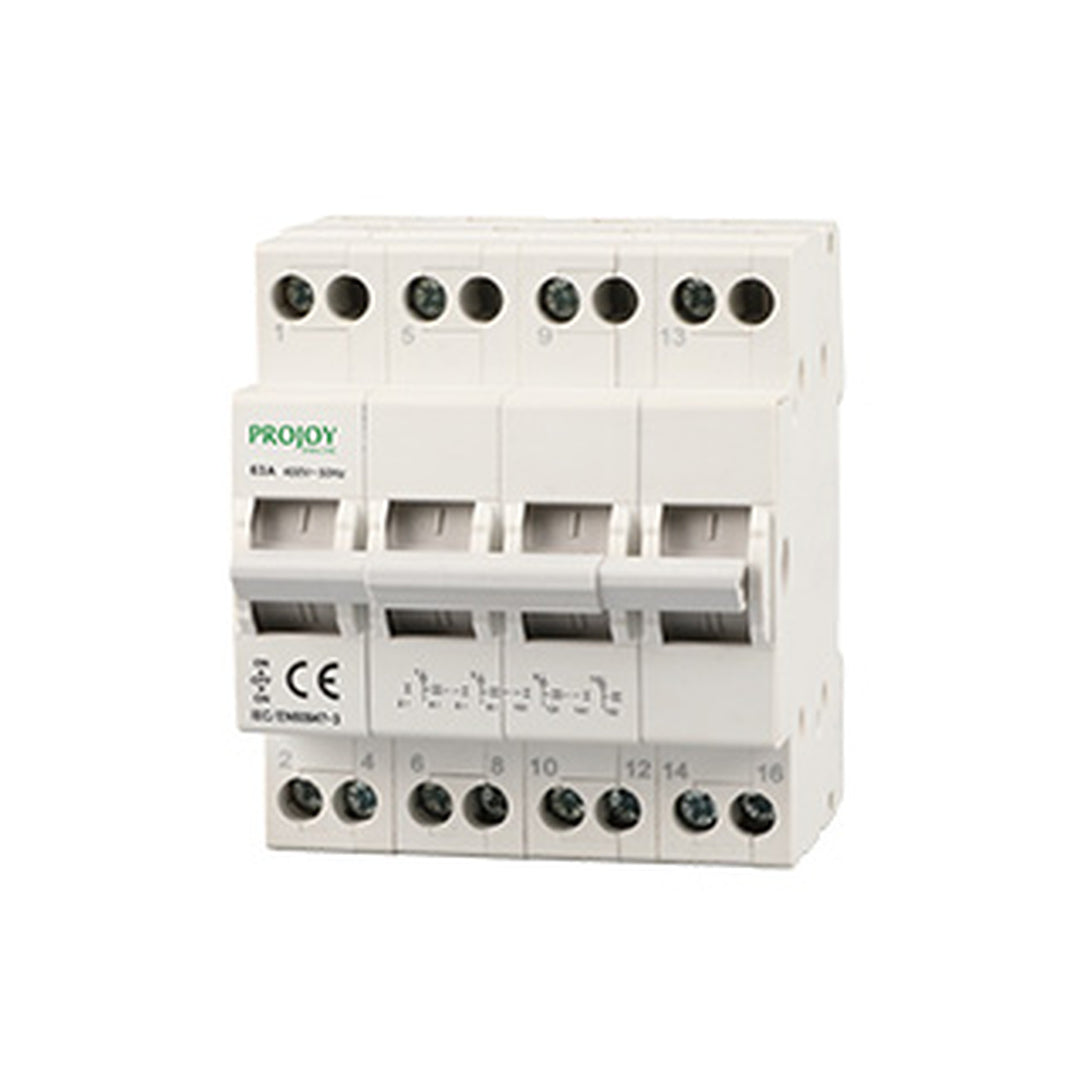 Projoy 63A Three-Phase Change Over Switch