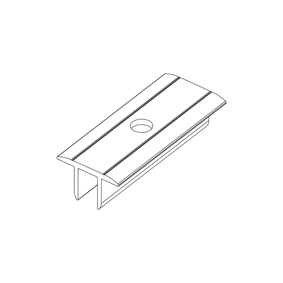 K2-Systems Black Anodized Middle Clamp - 1002062 - Sustainable.co.za