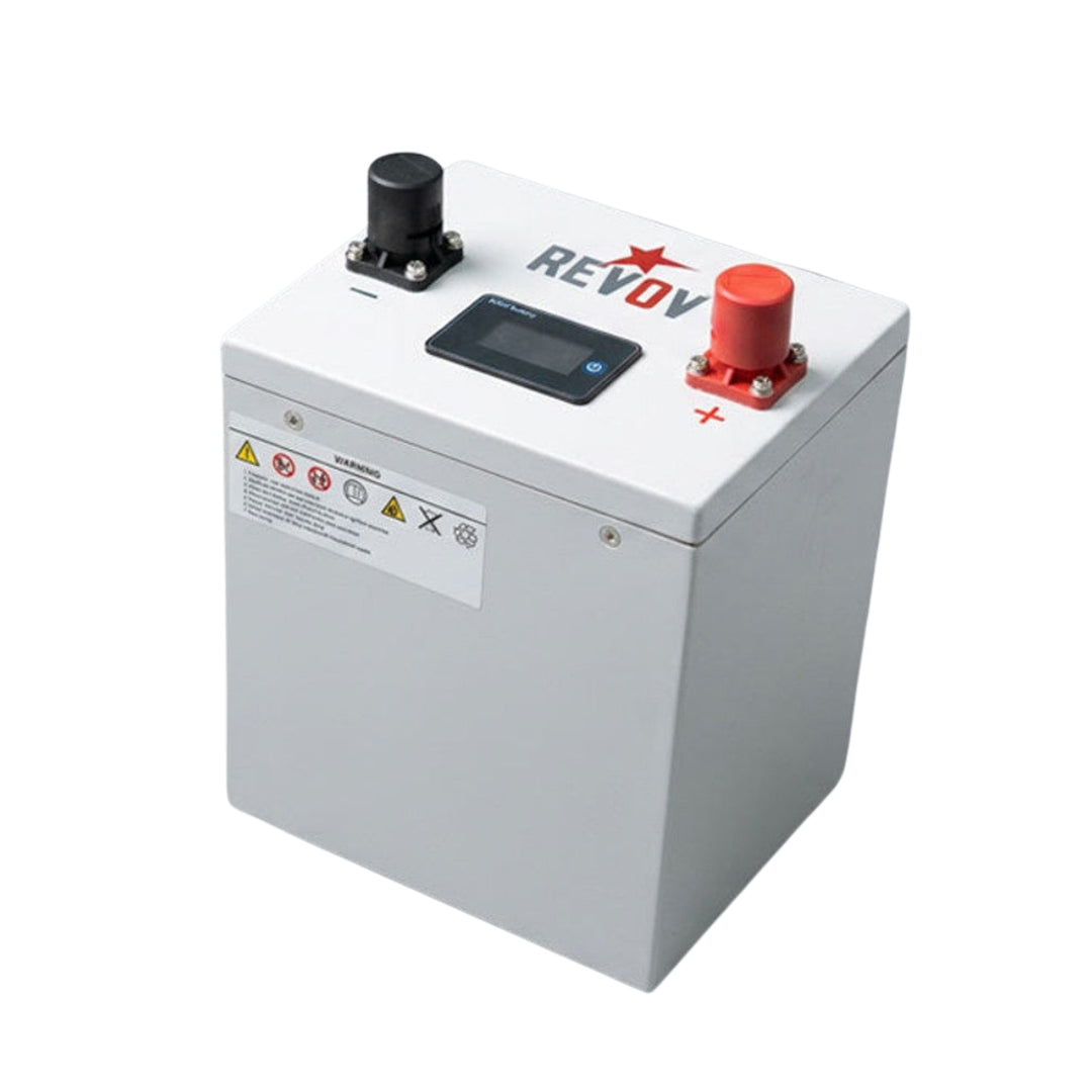 REVOV LiFe 50Ah 640Wh 12V LiFePO4 Battery