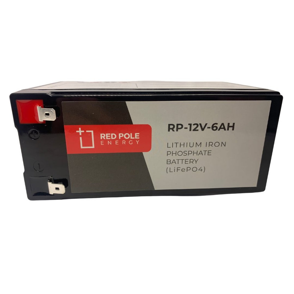 Red Pole Energy 12V 6Ah 75Wh LiFePO4 Battery