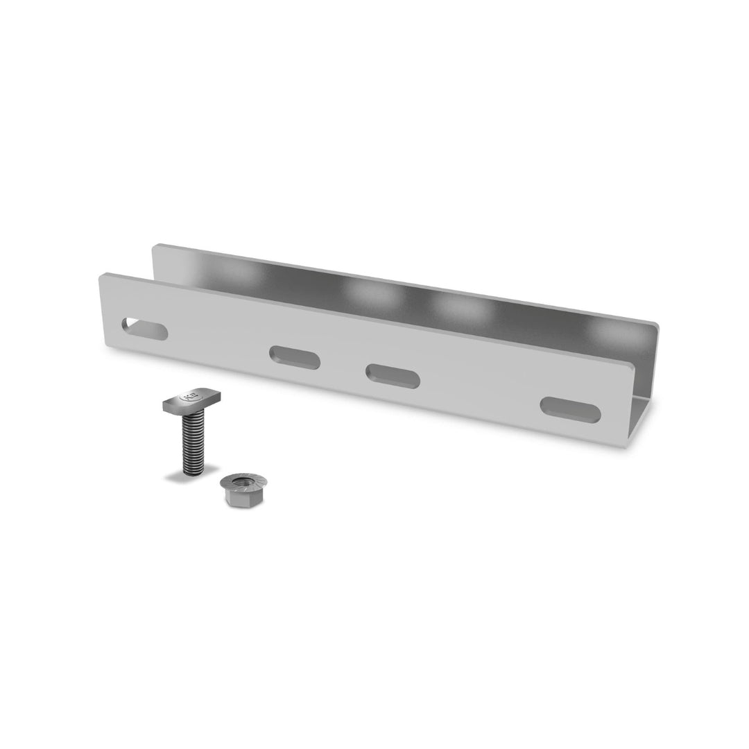 K2-Systems IBR/Corrugated Roof SingleRail 4 Panel Roof Mounting System