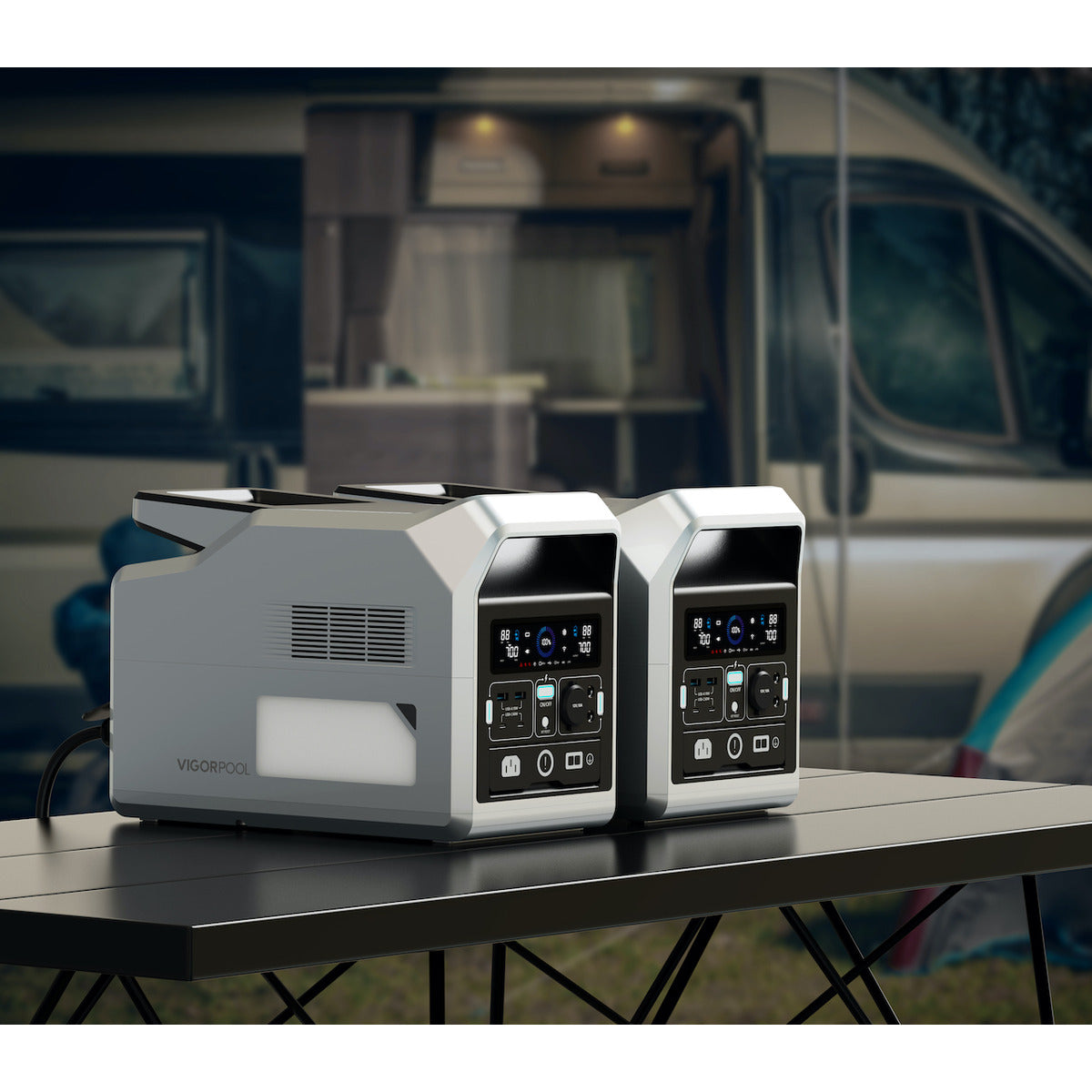 VigorPool Captain 700 Portable Power Station - Sustainable.co.za