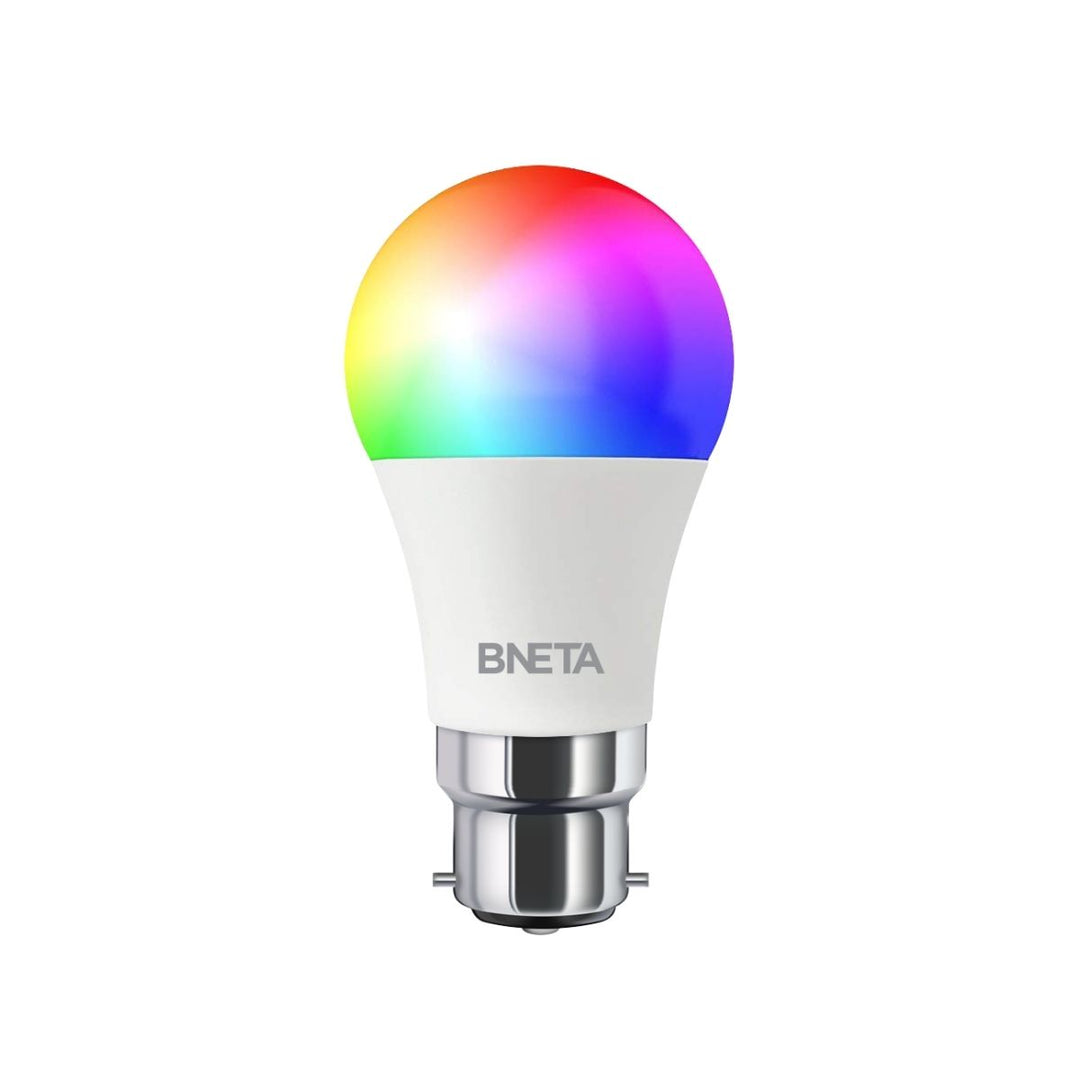 BNETA IoT Smart WiFi Colour + Warm/Cool white LED Bulb (B22) - 4 Pack
