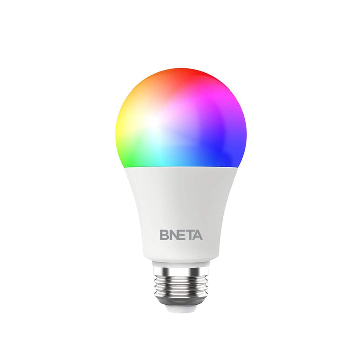 BNETA IoT Smart WiFi Colour + Warm/Cool white LED Bulb (E27) - 4 Pack