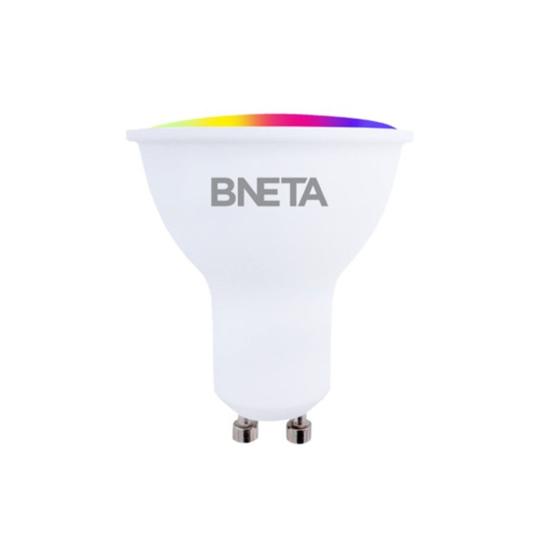 BNETA IoT Smart WiFi Colour + Warm/Cool White LED Bulb (GU10)