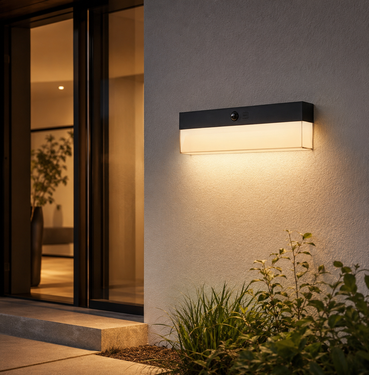 Synerji CCT Solar LED Rectangle Wall Lamp