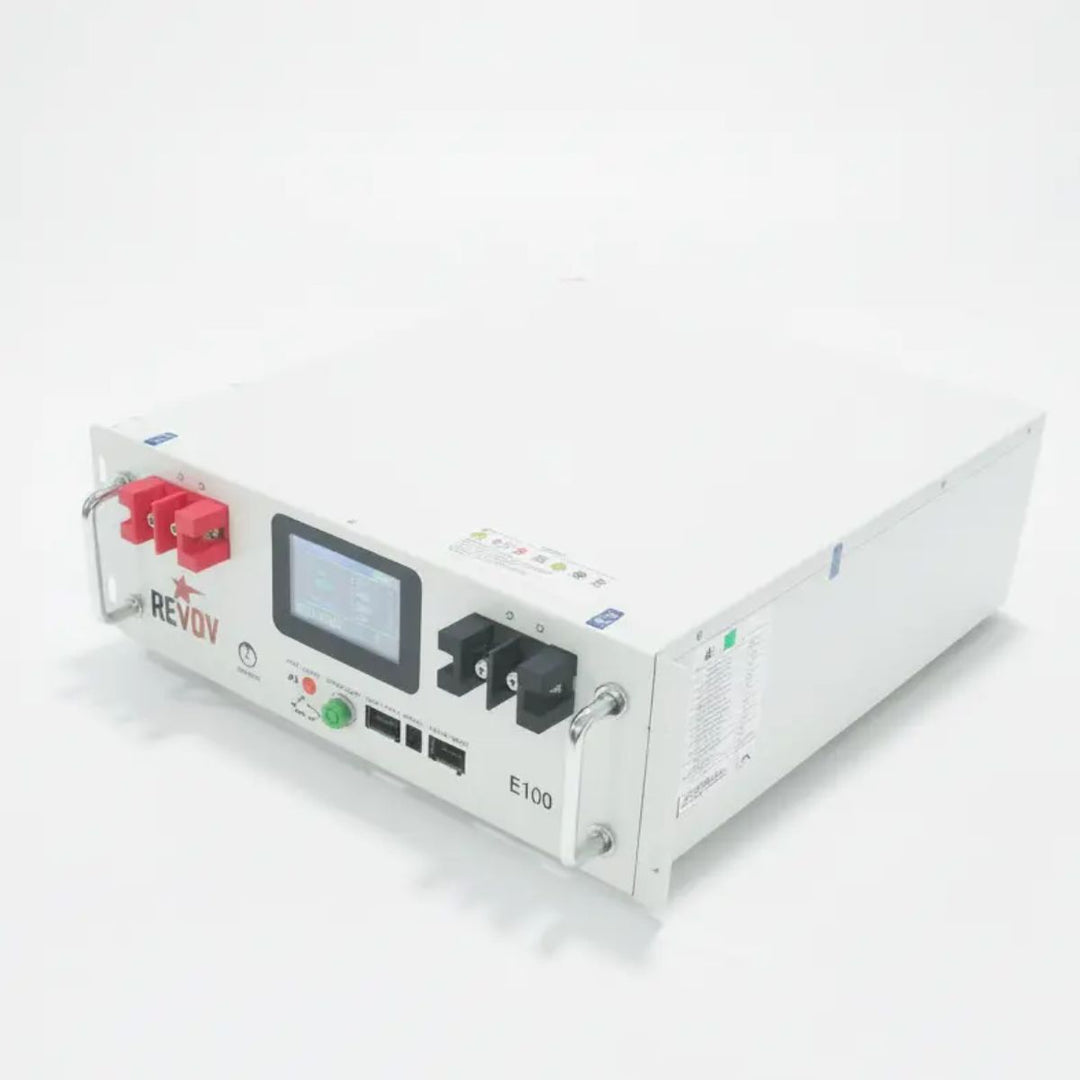 REVOV E100 100Ah 5.12kWh 51.2V LiFePO4 Battery