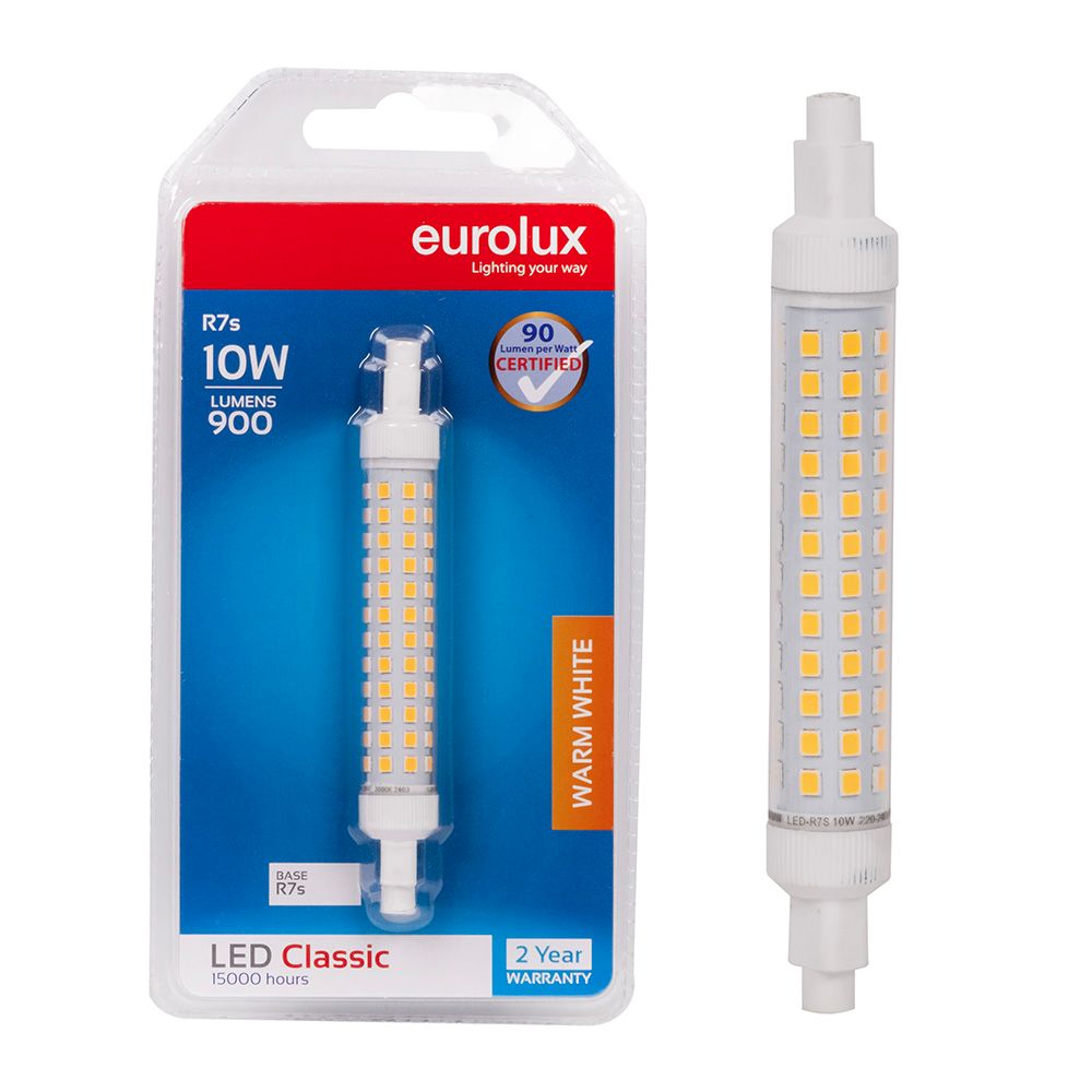 Eurolux G950WW 10W R7s 3000K J118 LED Lamp