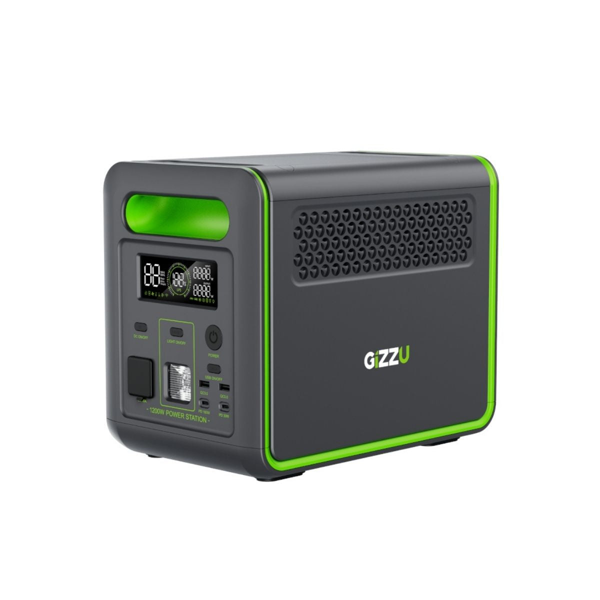 Gizzu 242Wh Portable Power Station – Sustainable