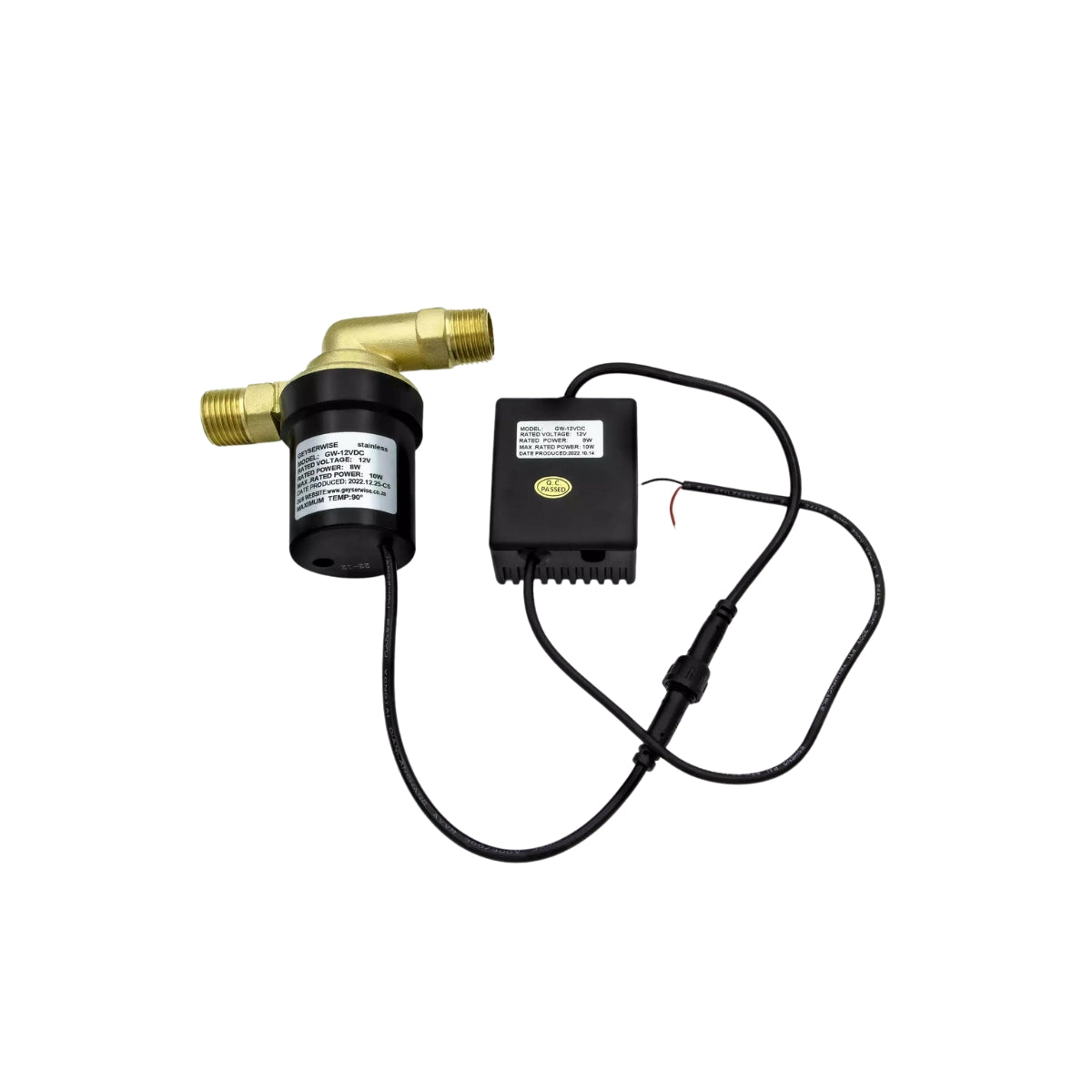 Geyserwise 12V Brushless Circulation Pump - Sustainable.co.za