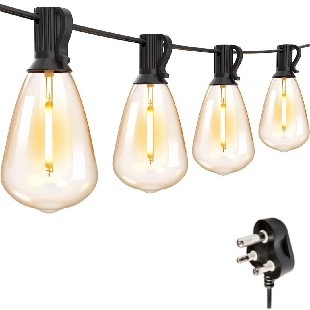 Stellar Lighting 10m 25 Classic Vintage LED Bulbs String Light