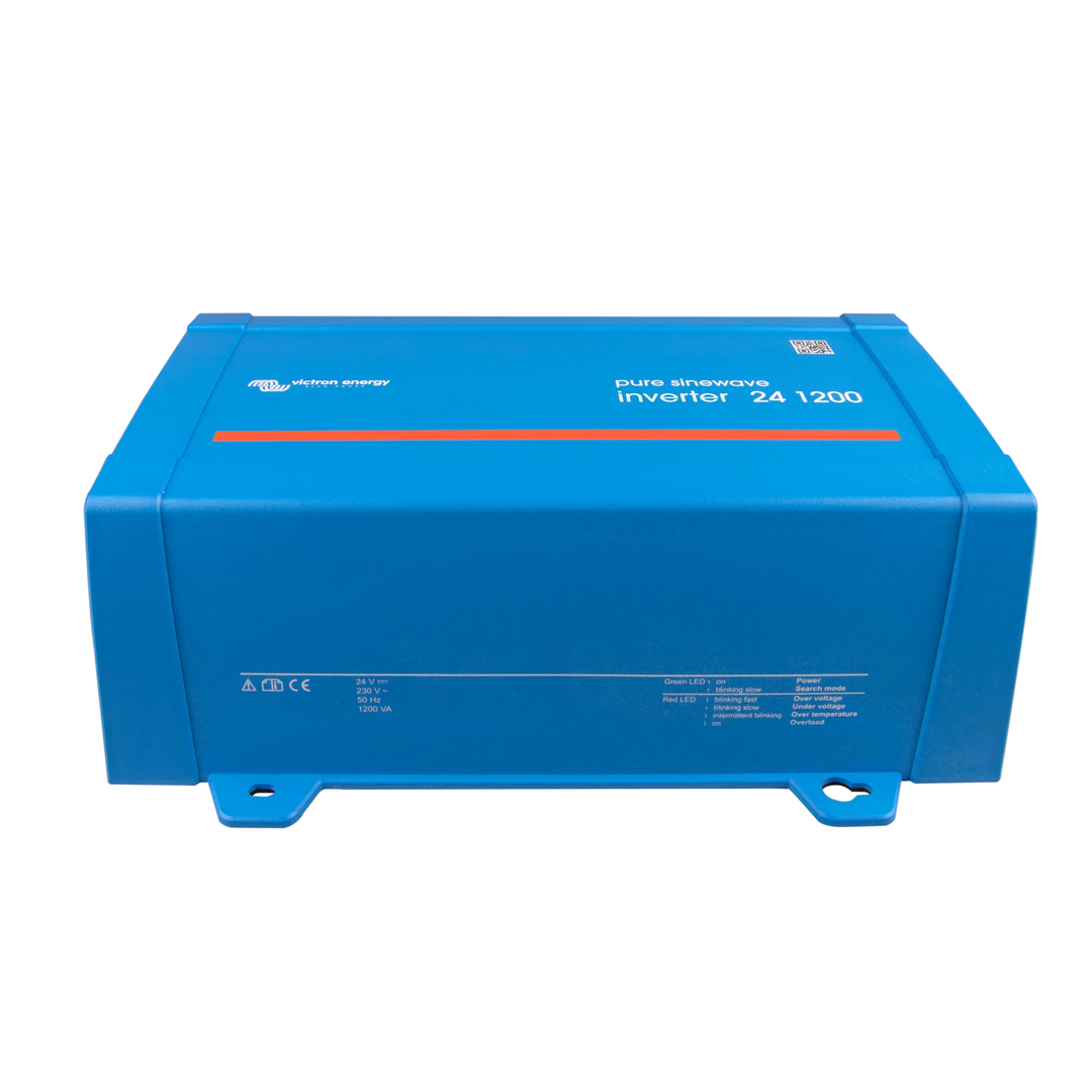 Victron Phoenix 1.2kVA 1kW inverter front angle view