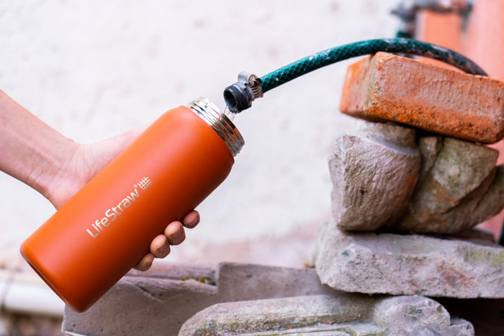 LifeStraw Go 2.0 1L Stainless Steel Water Filter Bottle