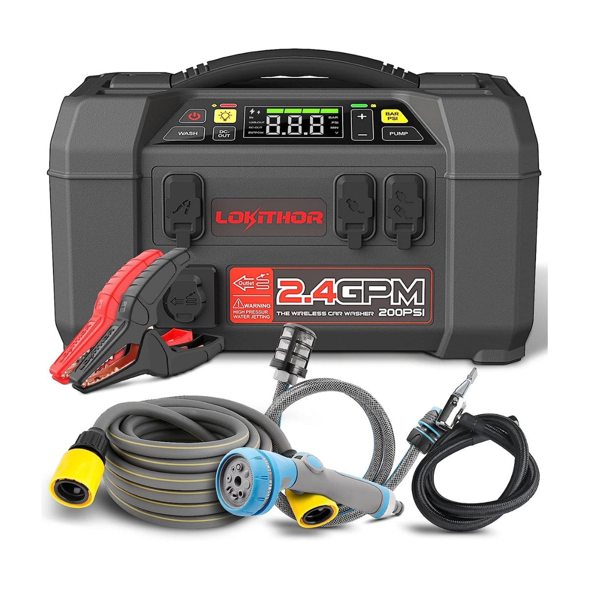 LokiThor 5 in 1 Multi-functional Jump Starter - Sustainable.co.za