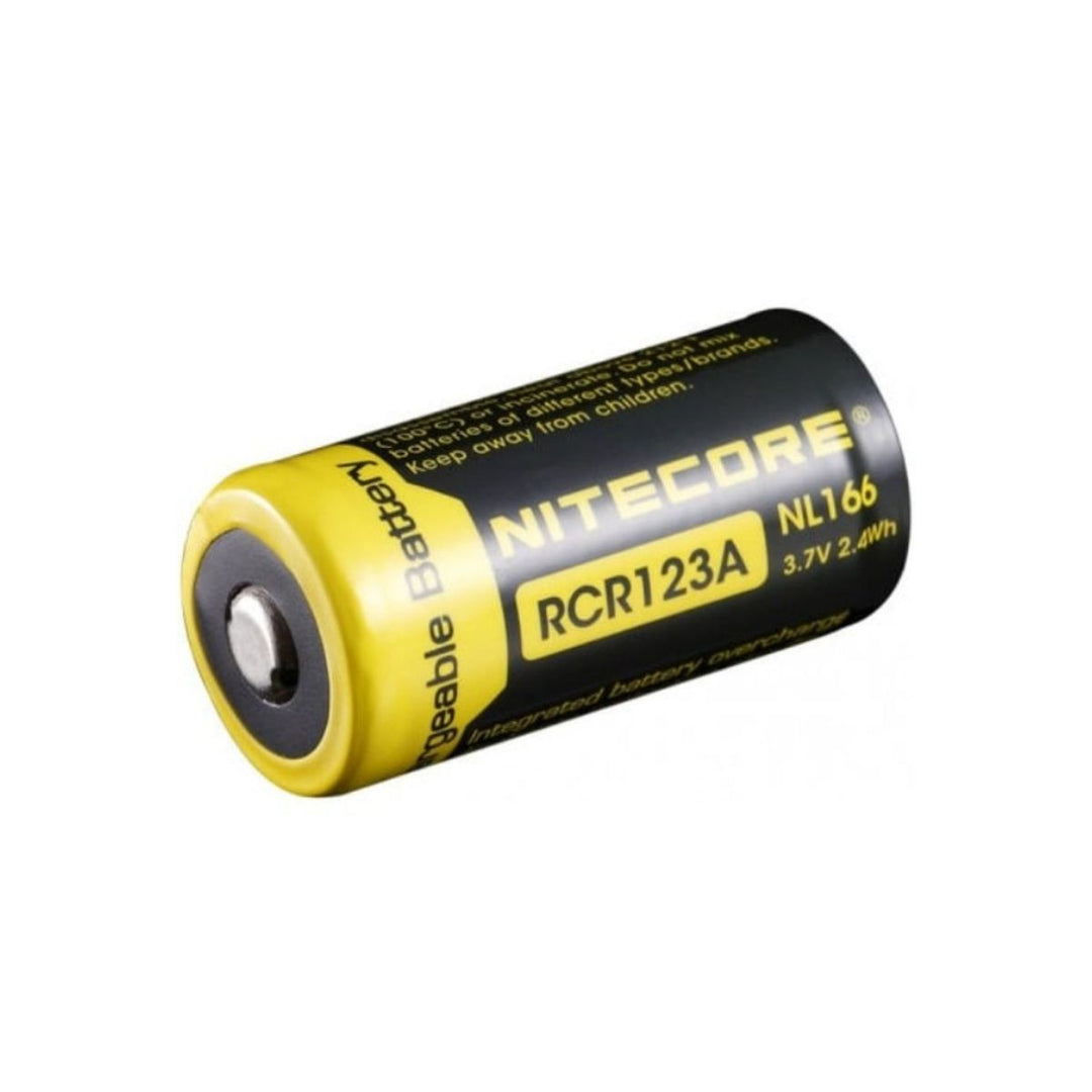 NiteCore RCR123 3.7V 650mAh Rechargeable Battery