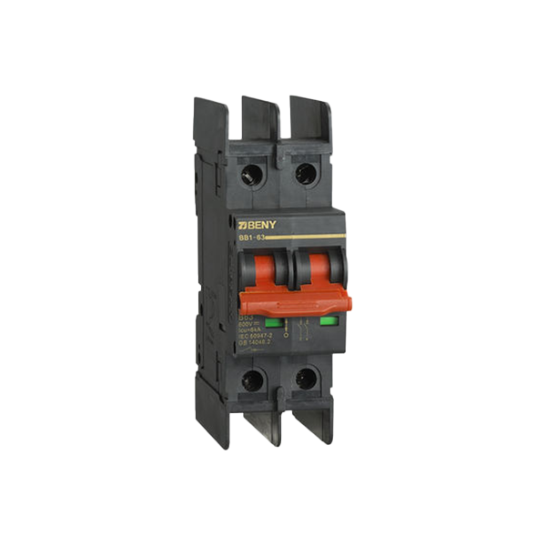 PVSE BB1-63 2 Pole 32A 600V DC Miniature Circuit Breaker