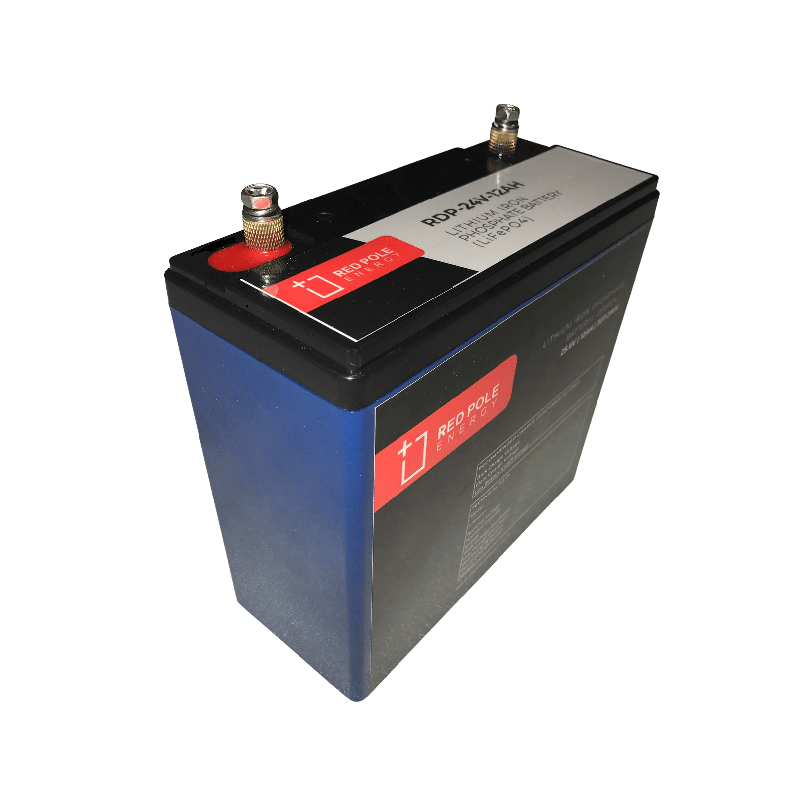 Red Pole Energy 24V 12Ah 307Wh LiFePO4 Battery