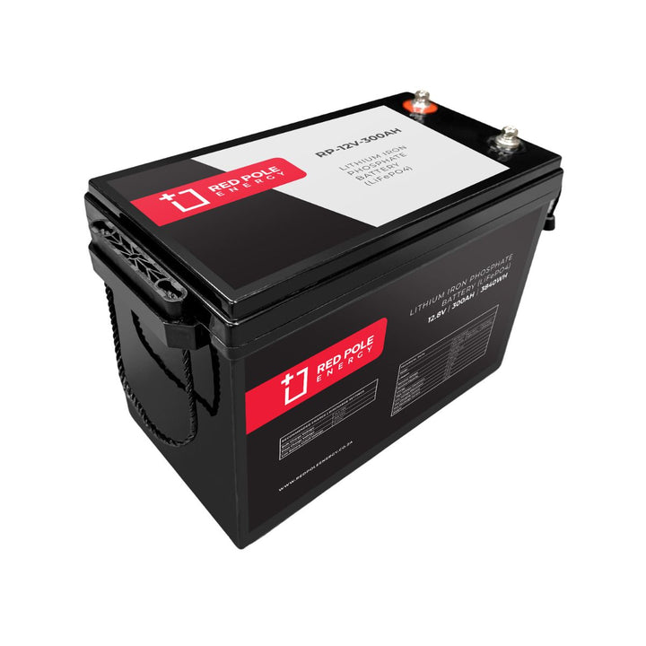 Red Pole Energy 12V 300Ah 3840Wh LiFePO4 Battery