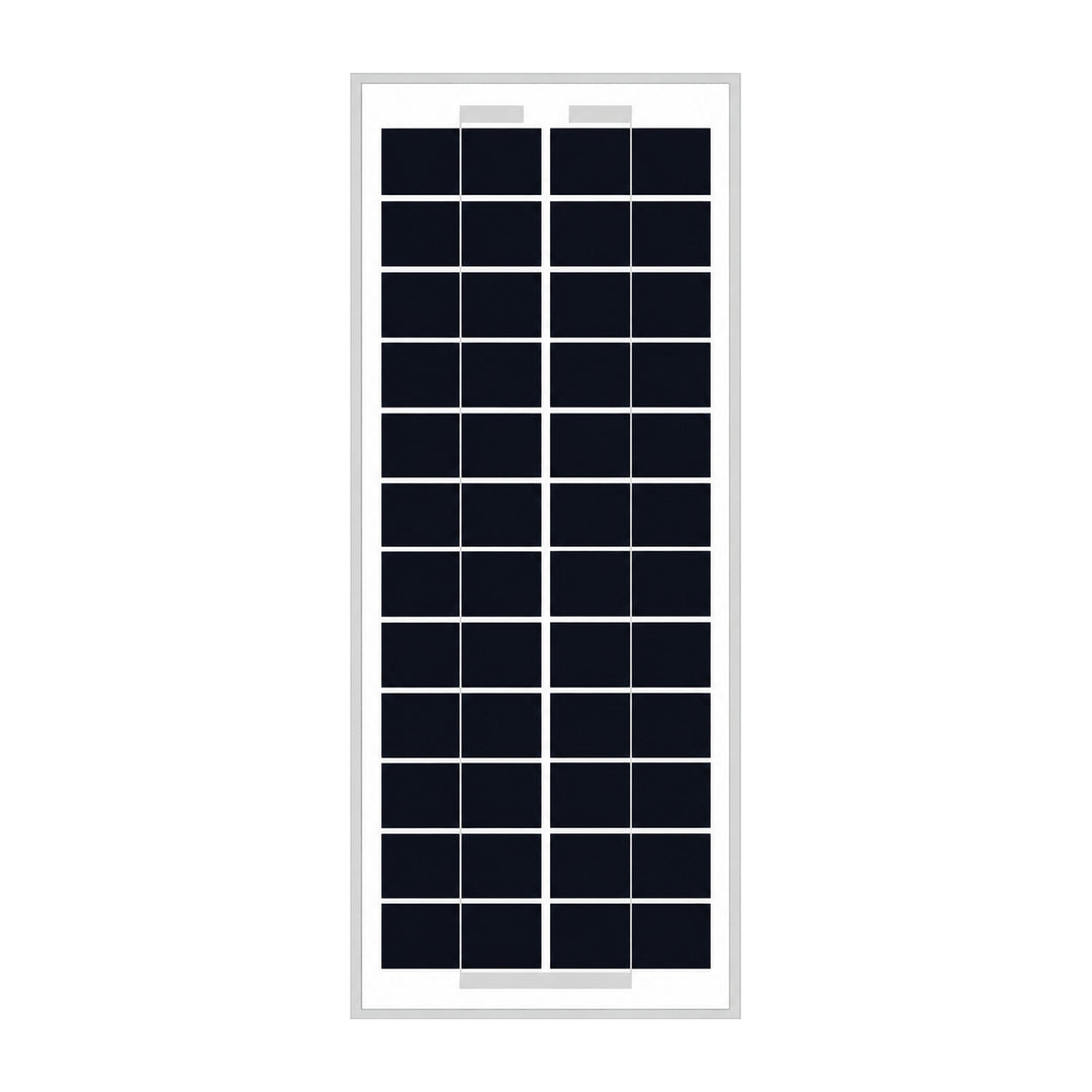 SLP 5W Monocrystalline Solar Panel – front view