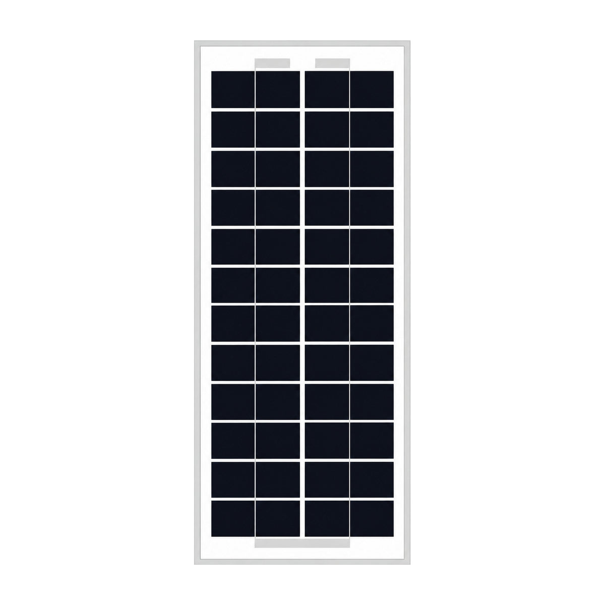 SLP 5W Monocrystalline Solar Panel – front view