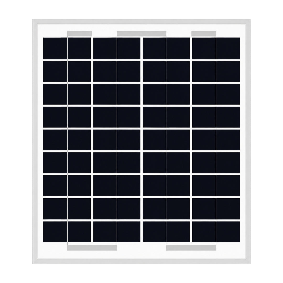 SLP 10W Monocrystalline Solar Panel – front view
