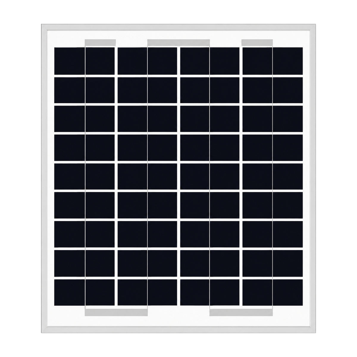 SLP 10W Monocrystalline Solar Panel – front view