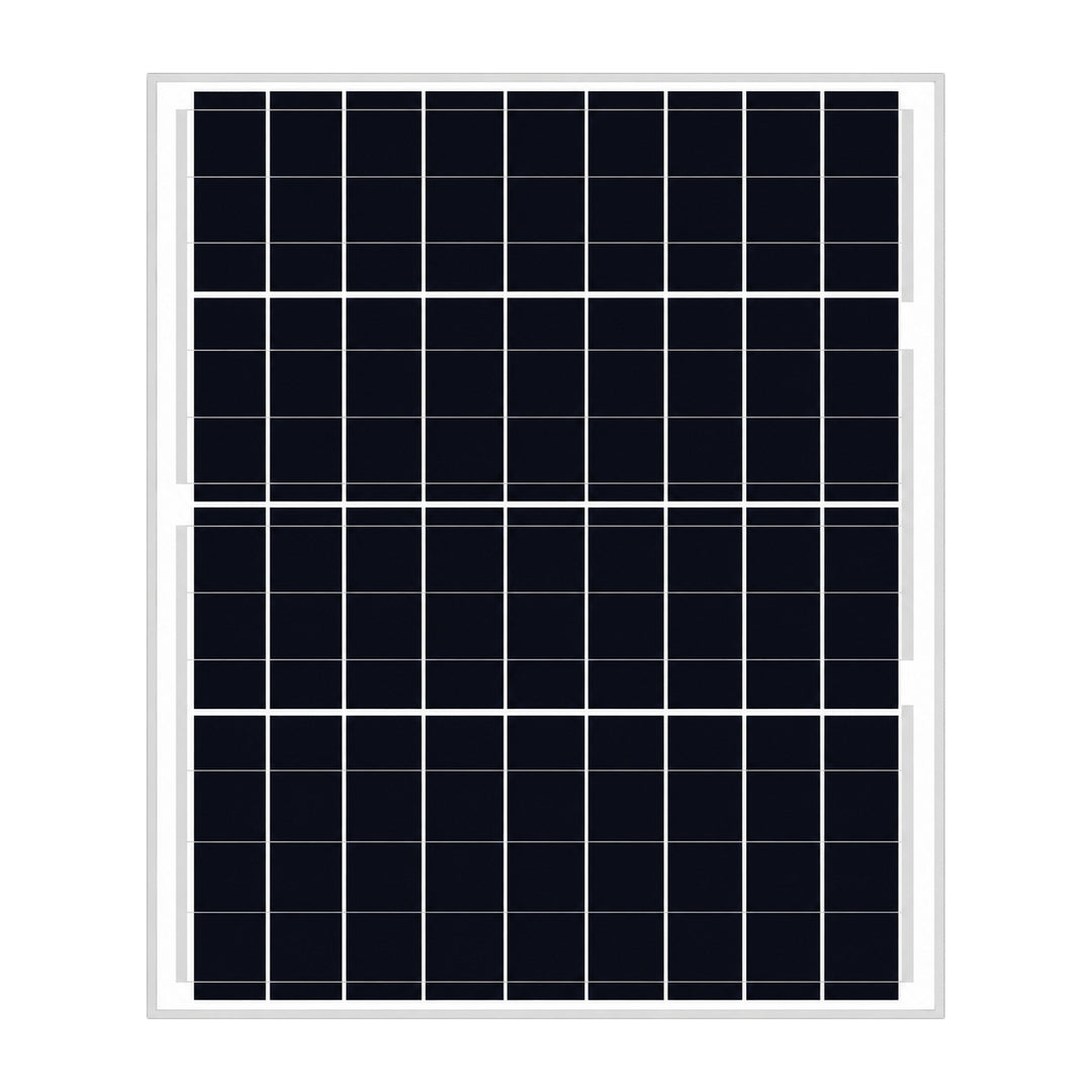 SLP 30W Monocrystalline Solar Panel – front view