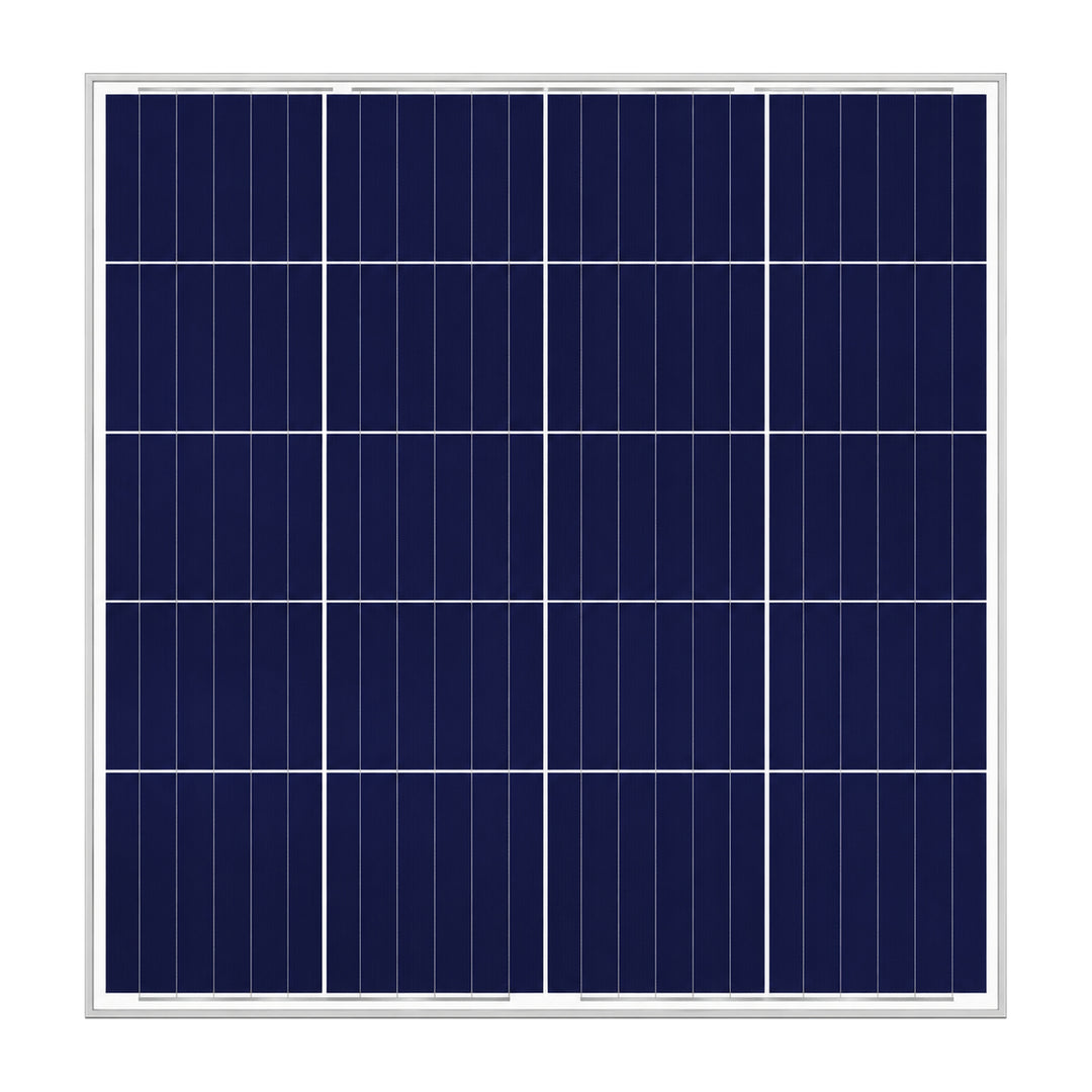 SLP 120W Polycrystalline Solar Panel – front view