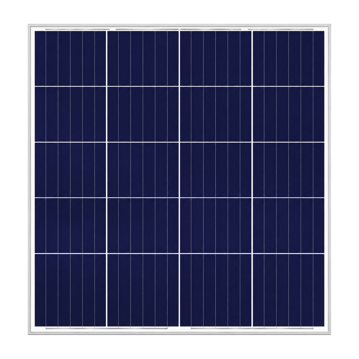 SLP 120W Polycrystalline Solar Panel – front view