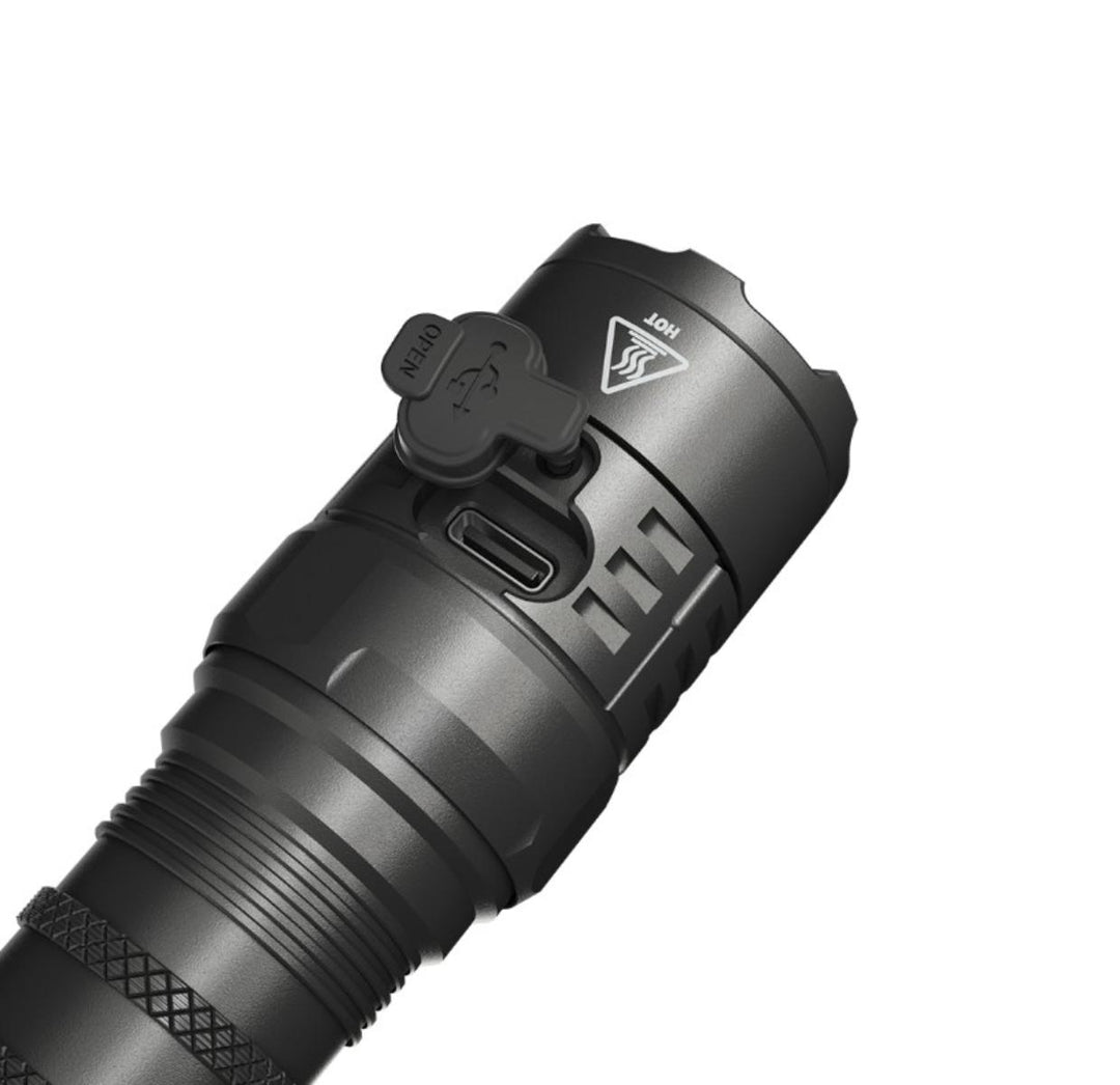 NiteCore P23i 21700 Tactical Flashlight with 5000mAh Battery and USB Cable