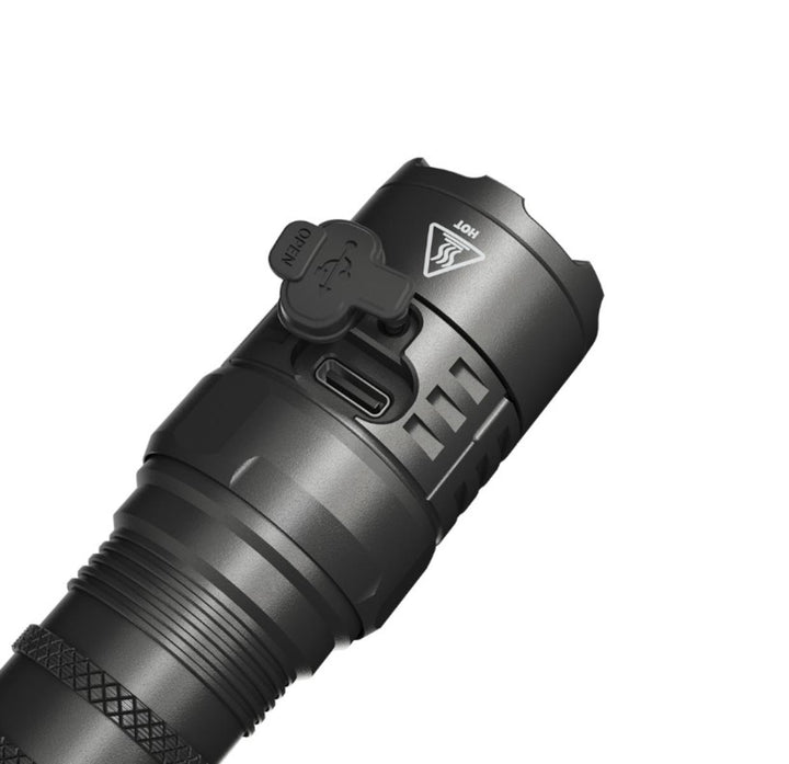 NiteCore P23i 21700 Tactical Flashlight with 5000mAh Battery and USB Cable
