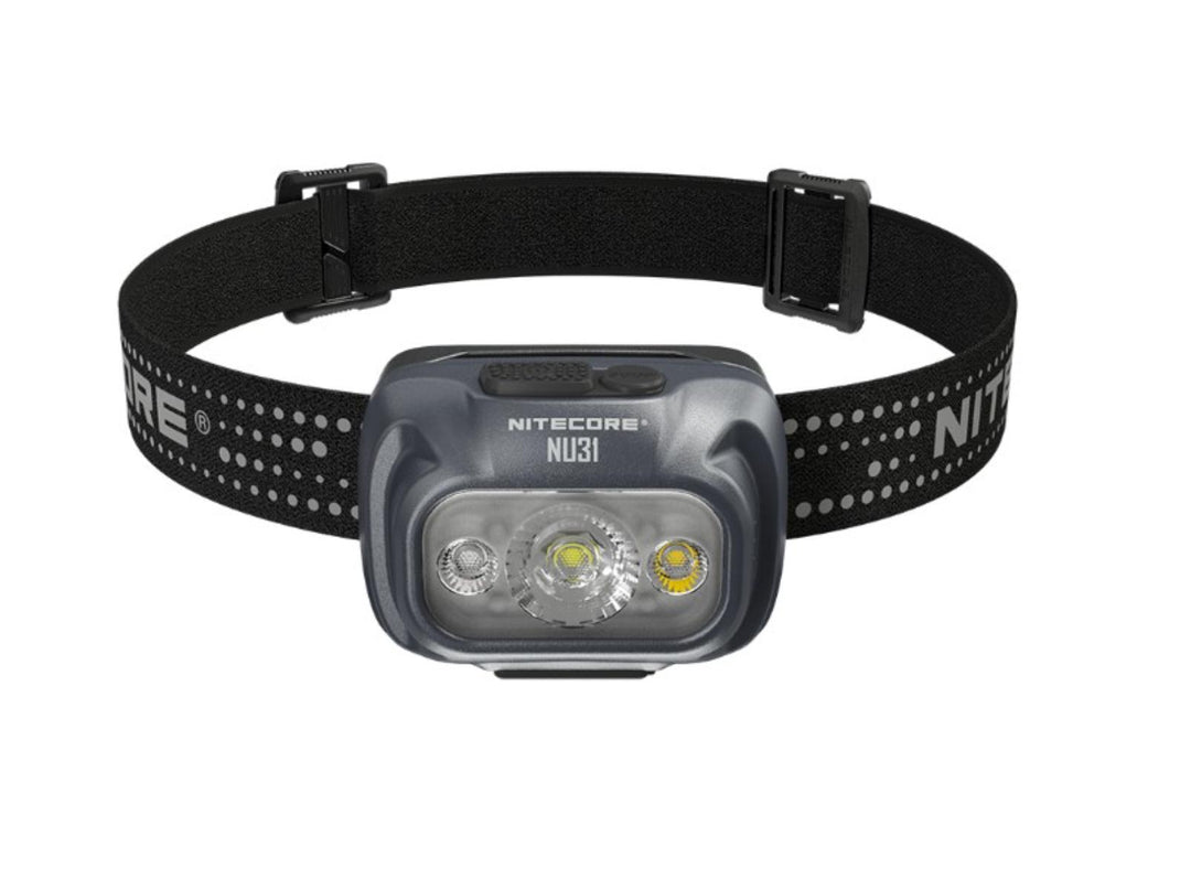 NiteCore NU31 Rechargable Headlamp with 1800mAh Battery with USB Cable