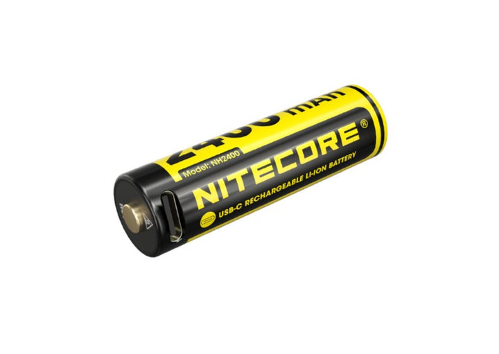 NiteCore NH2400 USB-C Rechargeable Li-ion AA 4 Pack Battery